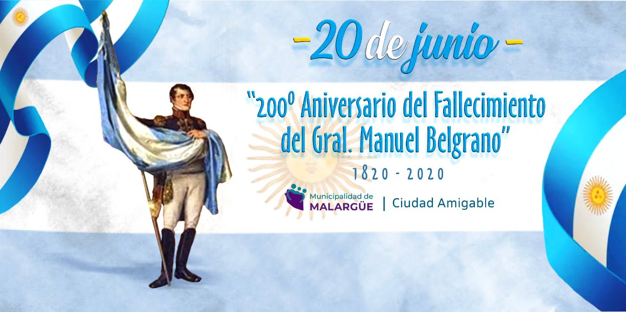 Hoy Se Celebra El Día De La Bandera Argentina Municipalidad De Malargüe