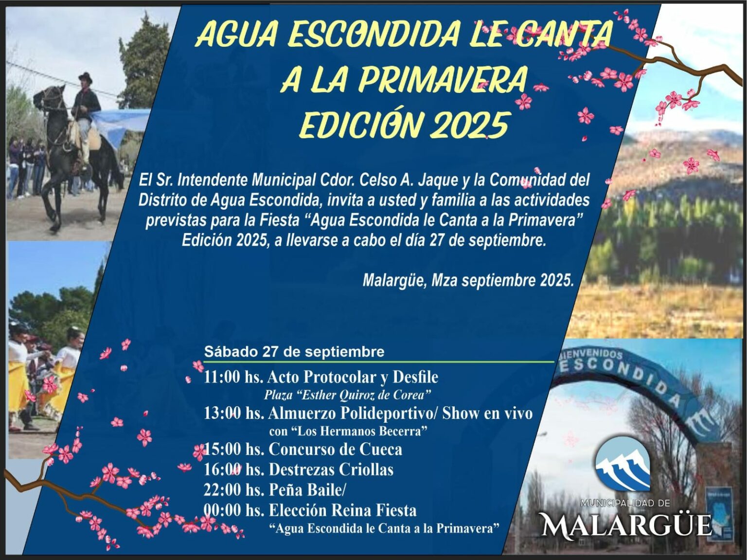Agua Escondida celebra la primavera con una gran fiesta popular – Sitio ...