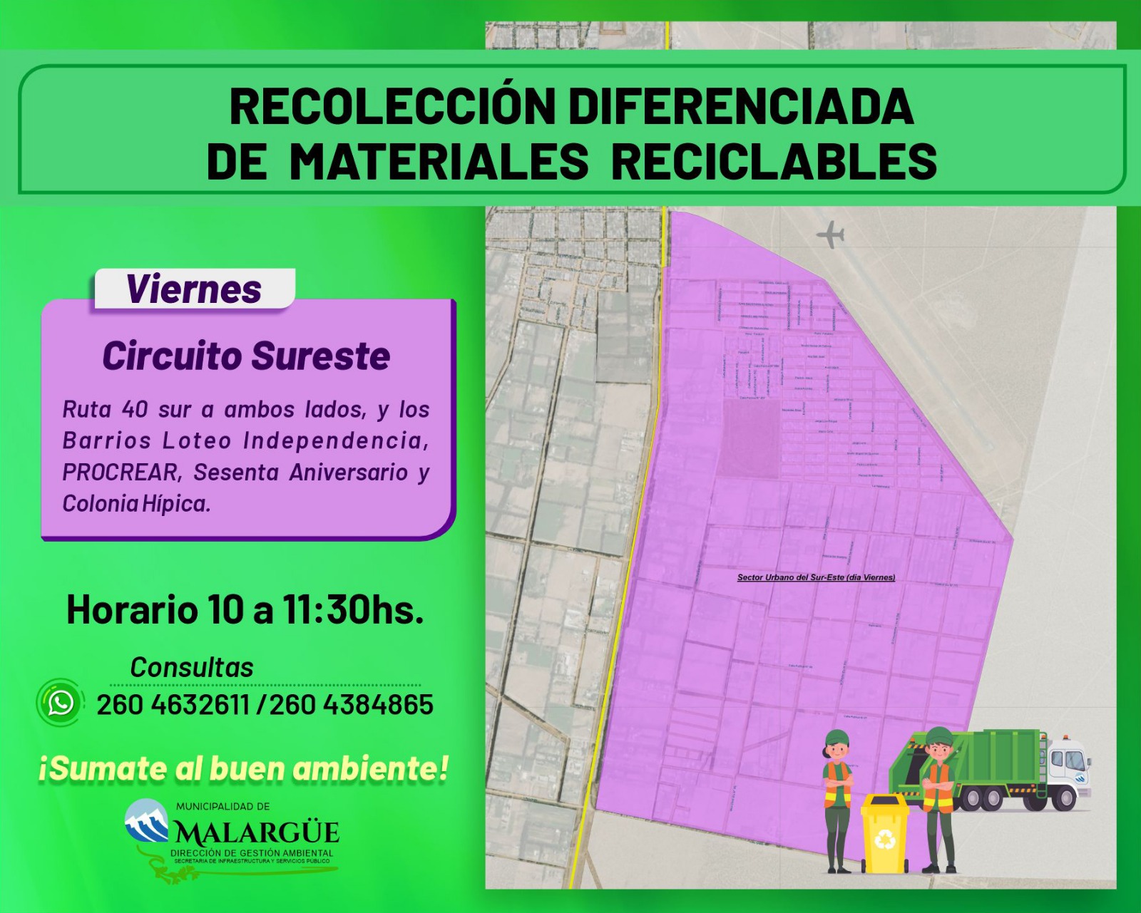 Mapa Circuito Sureste