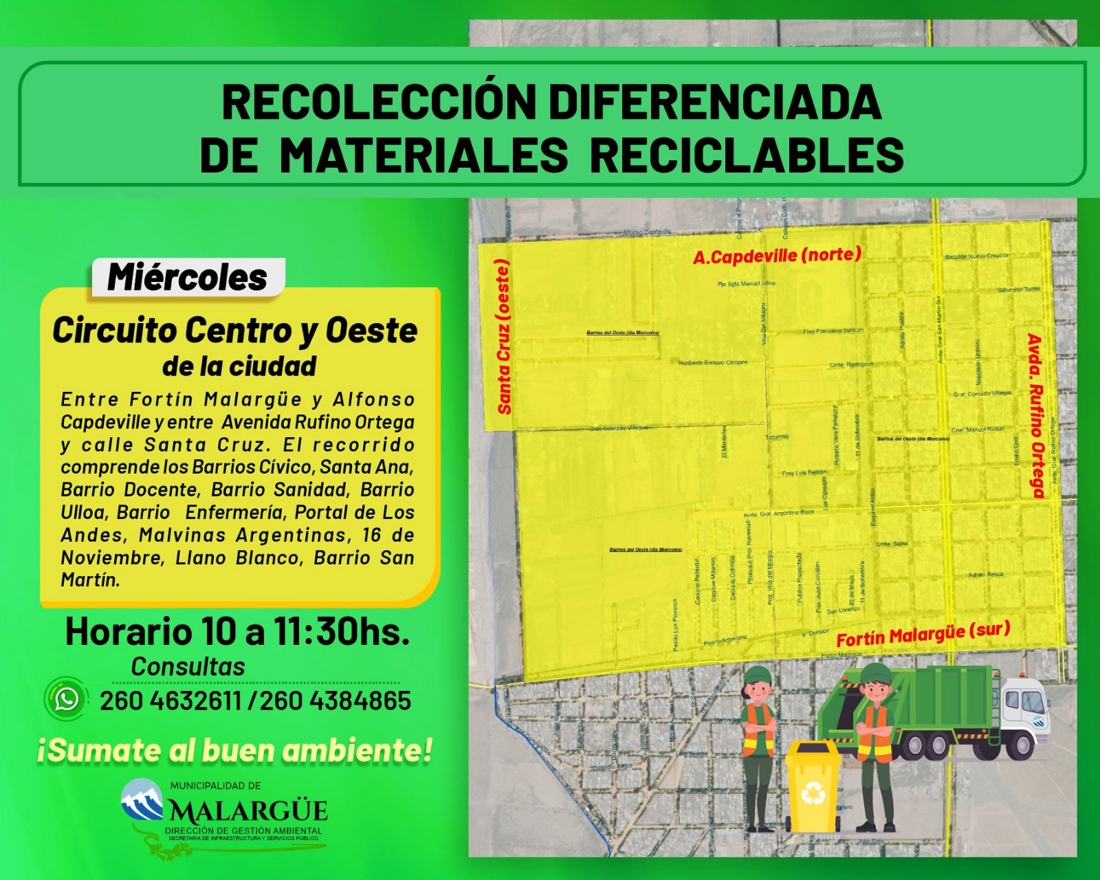 Mapa Circuito Centro
