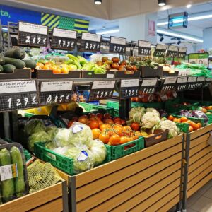 Alimentos frescos de referencia para la licitación de víveres secos y frescos